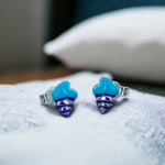 Load image into Gallery viewer, Taraash 925 Sterling Silver Shell Stud Earring For Kids - Taraash