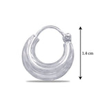 Load image into Gallery viewer, Taraash 925 Sterling Silver Simple Hoop For Women - Taraash