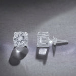 Load image into Gallery viewer, Taraash 925 Sterling Silver Simple Single Cz Stud Earrings For Women - Taraash