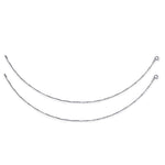 Load image into Gallery viewer, Taraash 925 Sterling Silver Single Line plain Anklets For Women CMR451L210H - Taraash