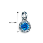 Load image into Gallery viewer, Taraash 925 Sterling Silver Sky Blue CZ Jewellery Set For Women - Taraash