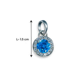 Load image into Gallery viewer, Taraash 925 Sterling Silver Sky Blue CZ Pendant For Women - Taraash
