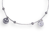 Taraash 925 Sterling Silver Smiley Bracelet For Kids - Taraash