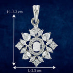 Load image into Gallery viewer, Taraash 925 Sterling Silver Solitaire CZ Pendant For Women - Taraash