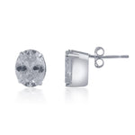 Load image into Gallery viewer, Taraash 925 Sterling Silver Solitaire CZ Stud Earrings For Women - Taraash