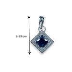 Load image into Gallery viewer, Taraash 925 Sterling Silver Square Shape CZ Jewellery Sets For Women - Taraash