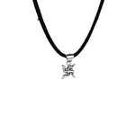 Load image into Gallery viewer, Taraash 925 Sterling Silver Swastik Pendant Set For Kids - Taraash