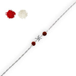 Load image into Gallery viewer, Taraash 925 Sterling Silver Swastik Rakhi For Brother - Taraash