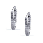 Load image into Gallery viewer, Taraash 925 Sterling Silver Texture Hoop For Girls - Taraash