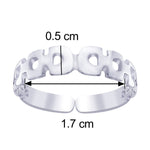 Load image into Gallery viewer, Taraash 925 Sterling Silver Toe Ring For Women Silver-LR0640S - Taraash