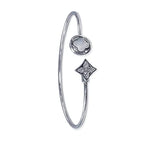 Load image into Gallery viewer, Taraash 925 Sterling Silver Top Openable Bangle For Women - Taraash