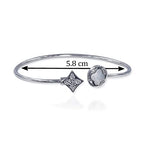 Load image into Gallery viewer, Taraash 925 Sterling Silver Top Openable Bangle For Women - Taraash