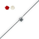 Load image into Gallery viewer, Taraash 925 Sterling Silver Trishul Rakhi For Brother - Taraash