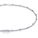 Load image into Gallery viewer, Taraash 925 Sterling Silver Venetian Chain Anklet For Women VNC10010H - Taraash