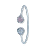 Load image into Gallery viewer, TARAASH 925 Sterling Solitaire CZ Bangle For Women - Taraash