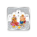 Load image into Gallery viewer, Taraash 999 Purity 50 gm Lakshmi Ganesha Silver Coin By ACPL - Taraash