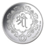 Load image into Gallery viewer, Taraash 999 Silver 100 gram Laxmi, Ganesh & Saraswati Coin By ACPL - Taraash