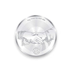 Load image into Gallery viewer, Taraash 999 Silver 50 gm Wedding Coin For Newly Married Couple By ACPL - Taraash