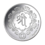 Load image into Gallery viewer, Taraash 999 Silver 50 gram Laxmi, Ganesh & Saraswati Coin By ACPL - Taraash