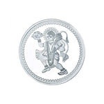 Load image into Gallery viewer, Taraash 999 Silver God Hanumanji 10 Gram Coin CF22R3G10 - Taraash