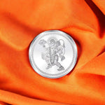 Load image into Gallery viewer, Taraash 999 Silver God Hanumanji 10 Gram Coin CF22R3G10W - Taraash