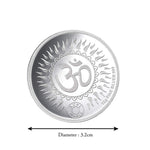 Load image into Gallery viewer, Taraash 999 Silver God Lakshmi Ganesha 10 Gram Coin CF15R3G10 - Taraash