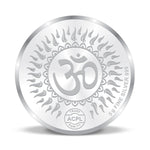 Load image into Gallery viewer, Taraash 999 Silver God Lakshmi Ganesha 5 Gram Coin CF15R3G5W - Taraash