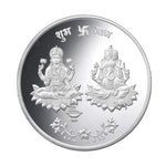 Load image into Gallery viewer, Taraash 999 Silver God Lakshmi Ganesha 50 Gram Coin CF15R1G50 - Taraash