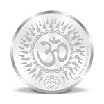 Load image into Gallery viewer, Taraash 999 Silver God Lakshmi Ganesha 50 Gram Coin CF15R1G50W - Taraash
