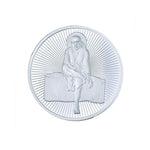 Load image into Gallery viewer, Taraash 999 Silver God Saibaba 10 Gram Coin For Gifting CF20R3G10 - Taraash