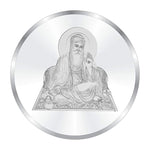 Load image into Gallery viewer, Taraash 999 Silver Gurunanak 10 gm Coin For Gifting - Taraash
