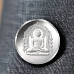 Load image into Gallery viewer, Taraash 999 Silver Plain Mahavir 10 gm Coin For Gifting - Taraash