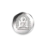 Load image into Gallery viewer, Taraash 999 Silver Plain Mahavir 10 gm Coin For Gifting - Taraash