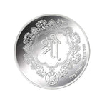 Load image into Gallery viewer, Taraash 999 Silver Trimurti 20gm Coin For Gifting CF30R2G20W - Taraash