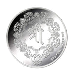 Load image into Gallery viewer, Taraash 999 Silver Trimurti 50gm Coin For Gifting CF30R2G50 With Gift Packaging - Taraash