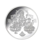 Load image into Gallery viewer, Taraash 999 Silver Trimurti 50gm Coin For Gifting CF30R2G50W - Taraash