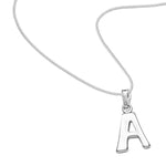 Load image into Gallery viewer, Taraash Alphabet 'A' with 18" Chain 925 Sterling Silver Pendant For Unisex COMBO PD 77 - Taraash