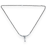 Load image into Gallery viewer, Taraash Black Beaded Sterling Silver Mangalsutra for Women - Taraash
