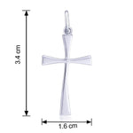 Load image into Gallery viewer, Taraash Cross 925 Sterling Silver Pendant For Men and Women PD0895S - Taraash