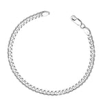 Load image into Gallery viewer, Taraash Curb 925 Sterling Silver Bracelet For Men ACDH1206C8HIN - Taraash