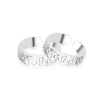 Load image into Gallery viewer, Taraash Cutwork 925 Sterling Silver Toe Ring For Women LR0639S - Taraash