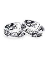 Load image into Gallery viewer, Taraash Cutwork 925 Sterling Silver Toe Ring For Women LR0652A - Taraash