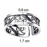 Load image into Gallery viewer, Taraash Cutwork 925 Sterling Silver Toe Ring For Women LR0652A - Taraash
