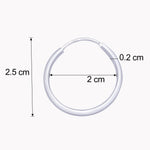 Load image into Gallery viewer, Taraash Hoop Earring for Women H42025M - Taraash