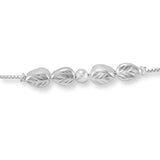 Taraash Leaf 925 Pure Silver Bracelet For Girls | Taraash Bracelet For Women | Silver Bracelet - Taraash