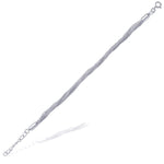 Load image into Gallery viewer, Taraash Multi Chain 925 Sterling Silver Bracelet For Women BR0515S - Taraash