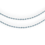 Load image into Gallery viewer, Taraash Single Line Plain Ball Ending with Charm 925 Silver Anklet For Women AN0523S - Taraash