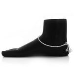 Load image into Gallery viewer, Taraash Single Line Plain Ending with Star Charm 925 Sterling Silver Anklet For Women AN0531S - Taraash