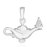 Load image into Gallery viewer, Taraash Sterling Silver Aladdin Genie's Lamp Pendant With Chain For Men COMBO PDCH 125 - Taraash
