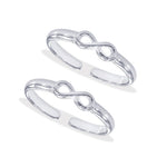 Load image into Gallery viewer, Taraash Sterling Silver Appealing Infinity Toe Ring For Women LR1056S - Taraash